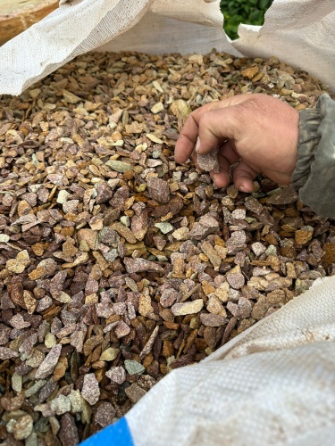 Златолит персиковый декоративная каменная крошка купить в Республике Тыва