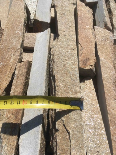 Горбушка златолит золотистый для облицовки купить в Республике Тыва