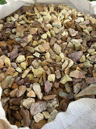 Златолит персиковый декоративная каменная крошка купить в Республике Тыва