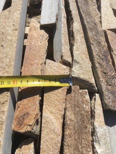 Горбушка златолит золотистый для облицовки купить в Республике Тыва