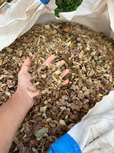 Златолит персиковый декоративная каменная крошка купить в Республике Тыва