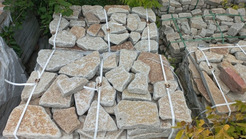 Гранитный плитняк галтованный для парковки купить в Республике Тыва