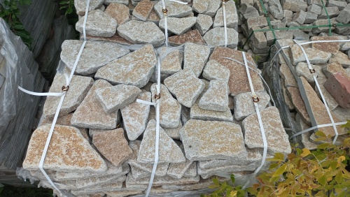 Гранитный плитняк галтованный для парковки купить в Республике Тыва