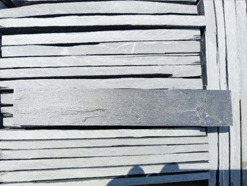 Плитка чёрная из натурального камня фасадная 30 см * 5 см, толщина 7 мм -30 мм купить в Республике Тыва